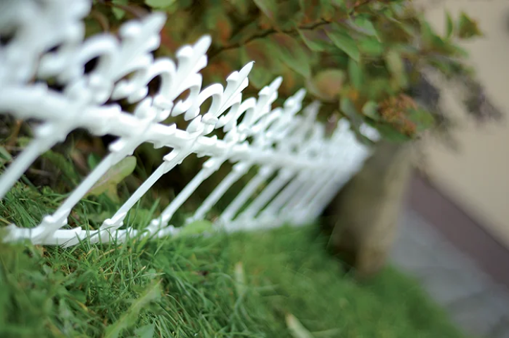 Płotek ogrodowy ozdobny biały 3,7 mb Garden Art ogród trawnik