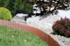 Płotek ogrodowy rattan terakota 3,9 mb Garden Border do ogrodka