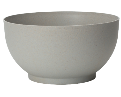 Doniczka misa szara 40cm Satina Eco