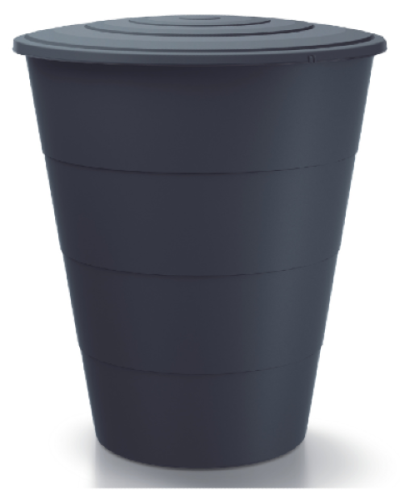 zbiornik na deszczowke prosperplast smooth 210 l antracytowy