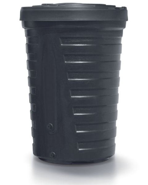 Zbiornik na deszczówkę czarny 210 litrów Raincan