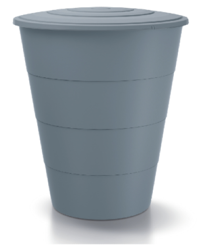 zbiornik na deszczowke prosperplast smooth 210 l szary