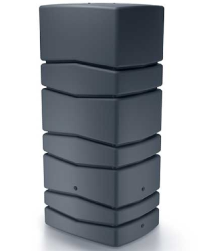 zbiornik na wodę prosperplast aqua tower 650 litrow antracyt