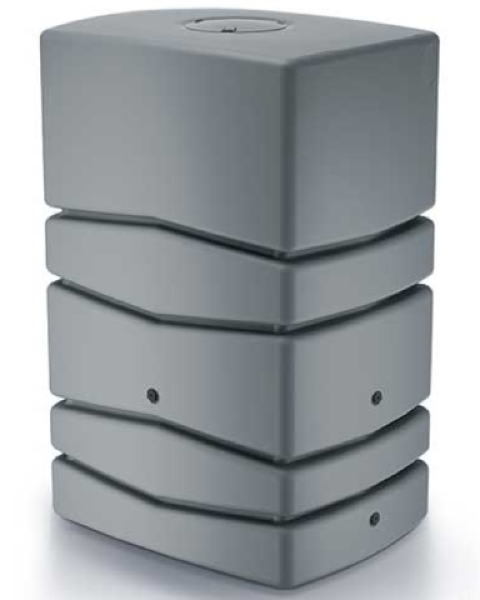 zbiornik do rynny prosperplast aqua tower 450 litrow szary