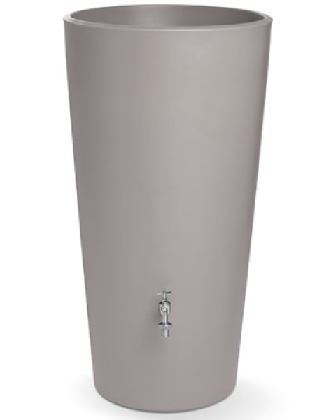 zbiornik na deszczowke prosperplast rainbowl flower 150 litrow mocca