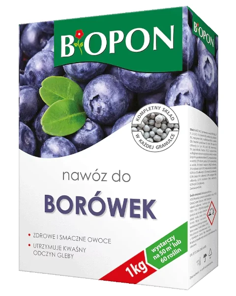 Nawoz do borowek granulowany 1 kg BIOPON