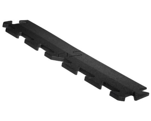 Listwa do maty do siłowni 15 mm puzzle czarny