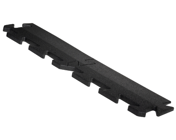 Listwa do maty do siłowni 15 mm puzzle czarny