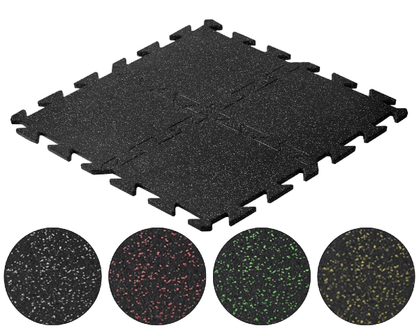 Mata do siłowni 20 mm puzzle mozaika 100x100 cm