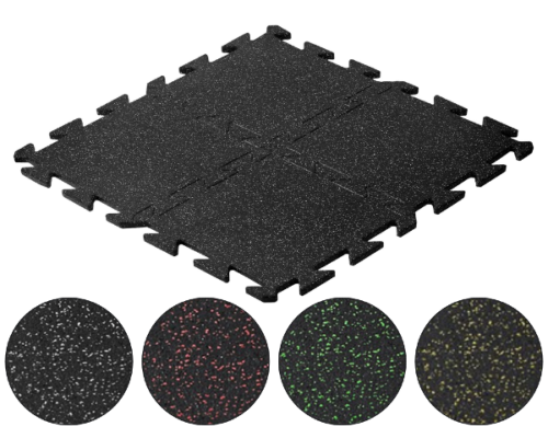 Mata do siłowni 25 mm puzzle mozaika 100x100 cm