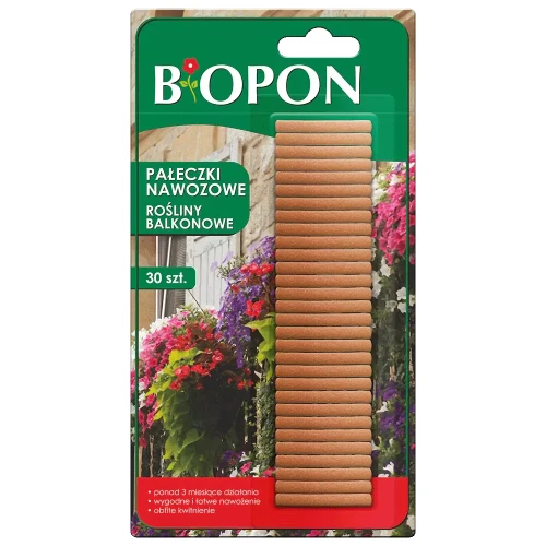 paleczki nawozowe do roslin balkonowych 30 sztuk