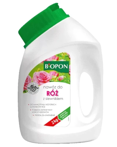 Nawoz do róż z siewnikiem BIOPON 2 kg granulowany