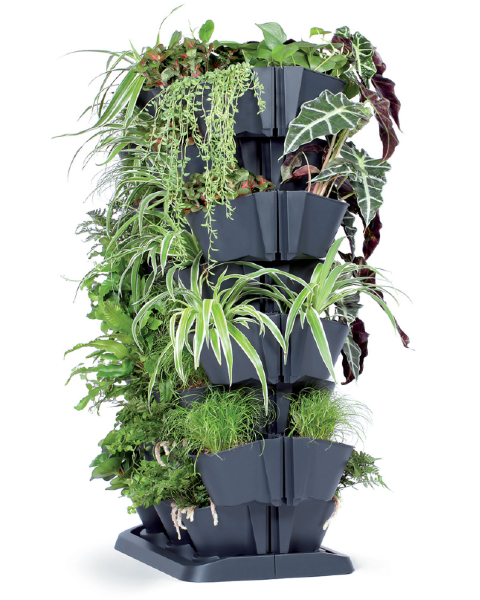 Ogród wertykalny duży stojący Cascade Garden 12 x 0,75 litra