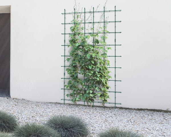 Przykładowa aranżacja podpórek przed domem