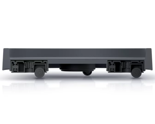 Podstawa na kółkach pod doniczkę 36,6cm okrągła antracyt