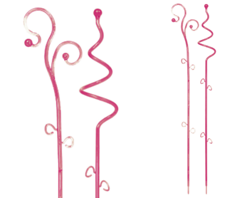 Podpórka do storczyków różowa Decor Orchid Sticks