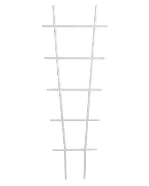 Drabinka do kwiatów podpórka biała 56 cm Drab