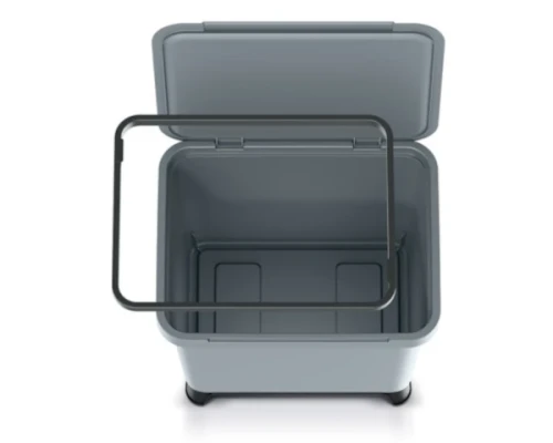 Pojemnik-na-smieci-29-litrow-szary-z-klapka-Systema