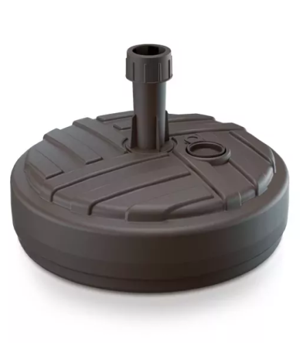 Podstawa do parasola okrągła 10 litrów brązowa MPOD