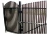 Sztacheta PVC 150 cm 54 x 27 mm czarna