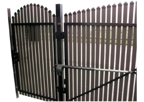 Sztacheta PVC 150 cm 54 x 27 mm czarna