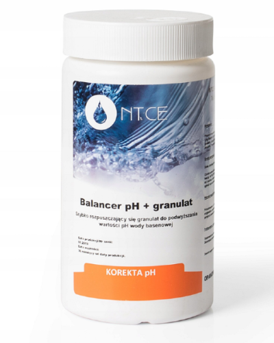 Granulat do podwyższania pH basenu  1 kg Balancer pH Plus
