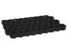 Kratka trawnikowa 60x40x3 cm czarna Ekogrid