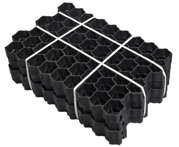 Kratka trawnikowa 60x40x3 cm czarna Ekogrid