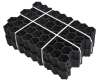 Kratka trawnikowa 60x40x4 cm czarna Ekogrid