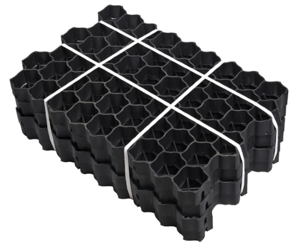 Kratka trawnikowa 60x40x4 cm czarna Ekogrid