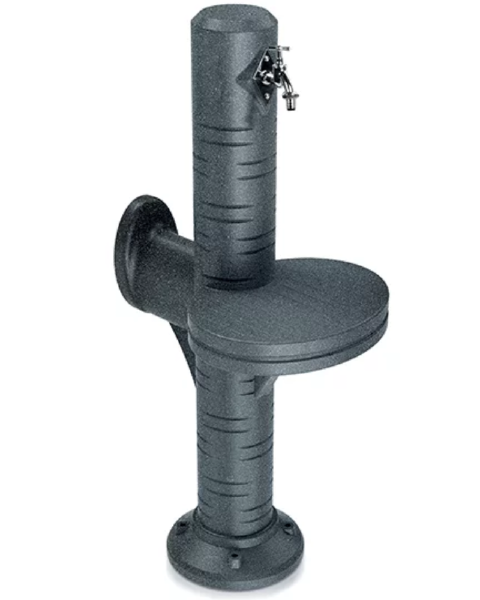 Ogrodowy słupek poboru wody z kranikiem 102,5cm granit Tanker Freze