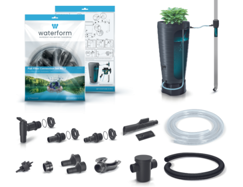 Zestaw przyłączeniowy do zbiornika na wodę deszczową ICANSET7