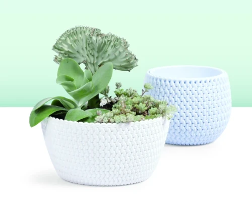 stylowe doniczki prosperplast splofy low prosperplast aranzacja w domu