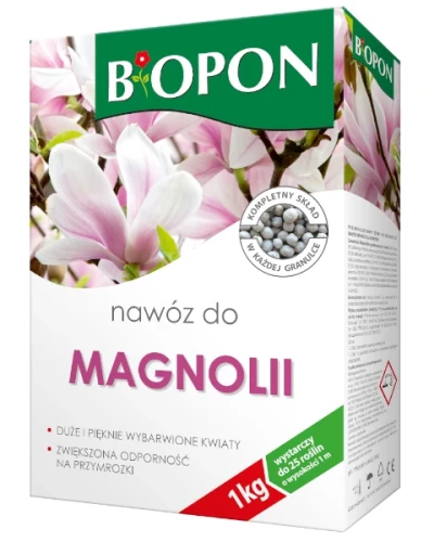 Nawoz do magnolii BIOPON 1 kg granulowany w kartonie