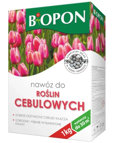 Specjalistyczny nawóz do roślin cebulowych Bopon, karton 1 kg