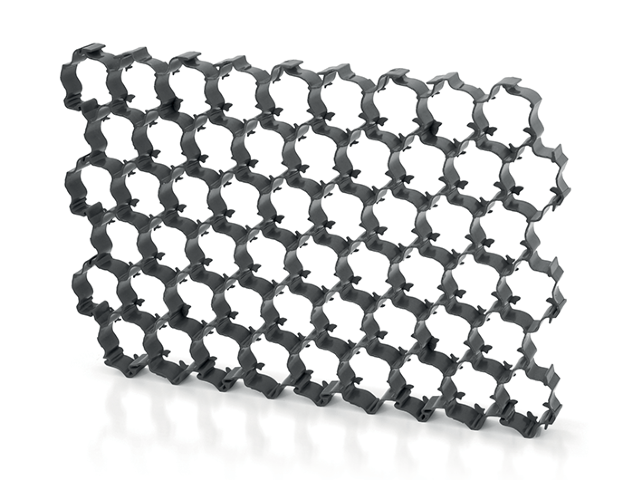 Kratka parkingowa trawnikowa czarna 5 szt x 60x40 cm