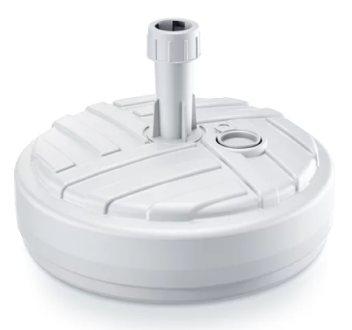 Podstawa do parasola okrągła 10 litrów biała MPOD