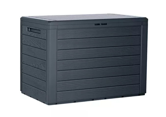Skrzynia ogrodowa antracyt 190 litrów Woodebox