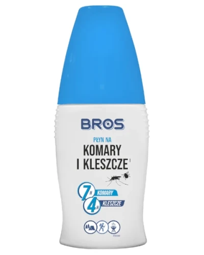 Płyn na komary i kleszcze 100 ml BROS