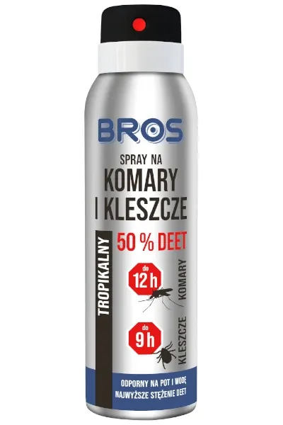 Spray na komary 50% DEET 90 ml BROS.webp