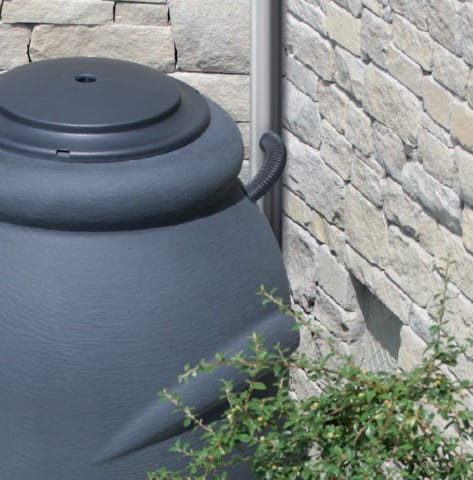 Zestaw przylaczeniowy do beczki na deszczówkę Ican set Prosperplast aranzacja