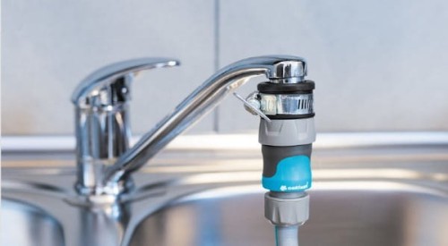 Przyłącze na kran z obejmą uniwersalne 15-19 mm Ideal