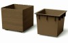 Donica kwadrat Madera Eco Wood wklad prezentacja