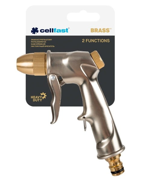 Pistolet zraszający do ogrodu miedziany Brass Cellfast