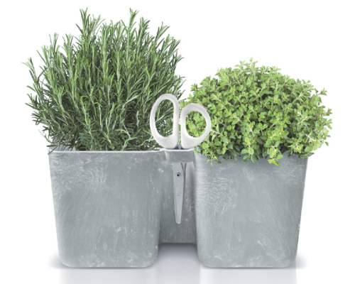 podwojna doniczka na ziola prosperplast twins cube