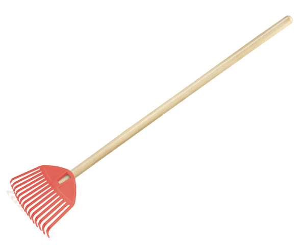 Grabki dla dzieci do piaskownicy liści czerwone Load Baby