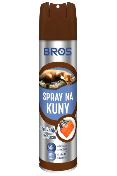 Spray odstraszający na kuny BROS
