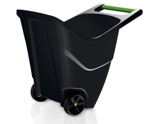 Taczka do ogrodu wózek czarny ogrodowy 85L Load & Go