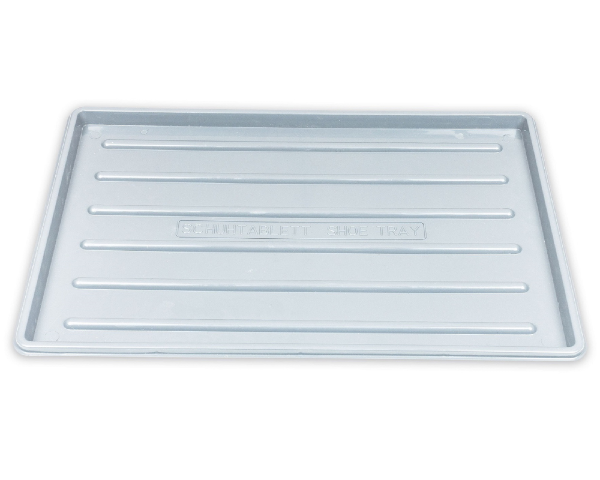 Szary ociekacz na obuwie parasol 60 x 40 cm podstawka pod buty