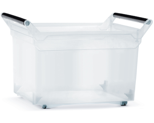 Pojemnik na kółkach uchwytami wielofunkcyjny 58x38x38 System Nuk